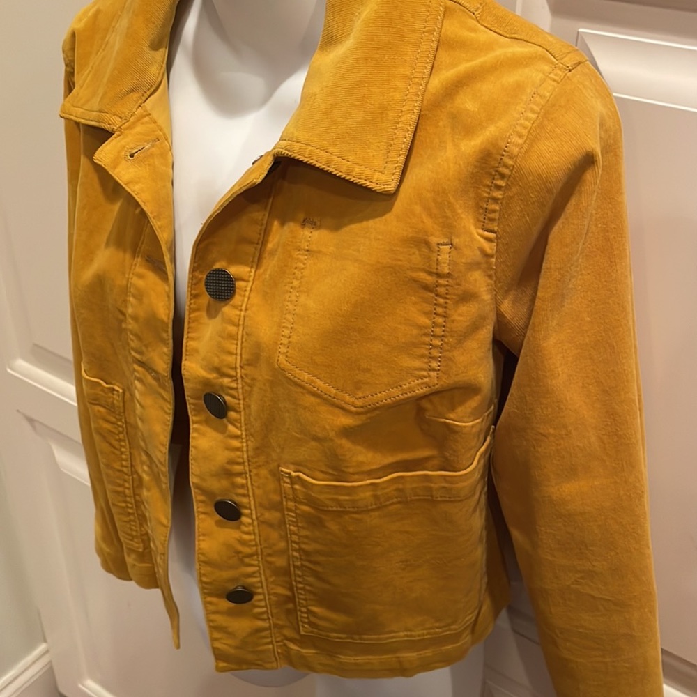 Cabi Citizen cropped jacket in Dijon sz xs and L - Picture 4 of 10
